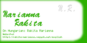 marianna rakita business card